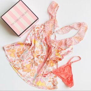 SMALL Victoria’s Secret pink lingerie set